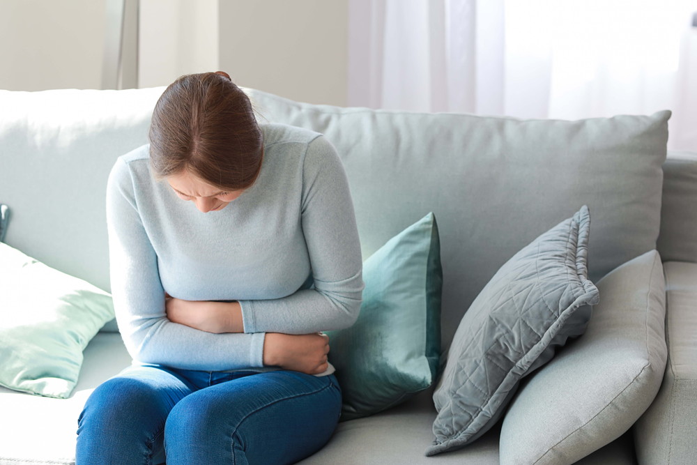 胸やけによって気持ち悪い様子