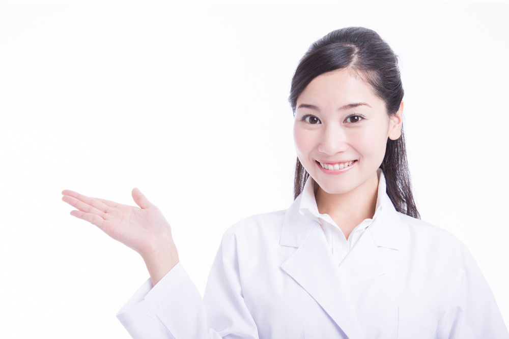 症例に対して一貫対応出来る事を説明している医師